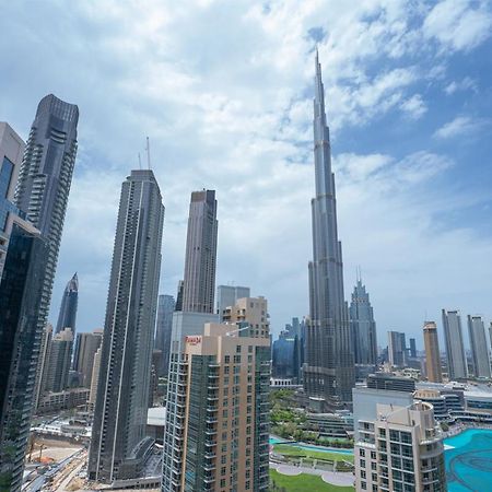 Luxury 2 Bedroom Suite With Full Burj Khalifa View Dubai Luaran gambar