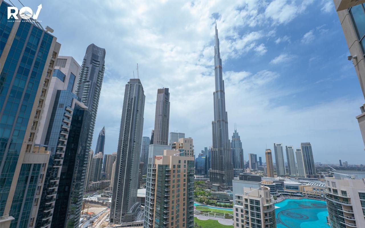 Luxury 2 Bedroom Suite With Full Burj Khalifa View Dubai Luaran gambar